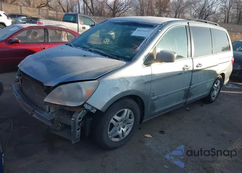 2007 Honda Odyssey Ex-L z USA, uszkodzony, nr VIN 5FNRL38657B092792